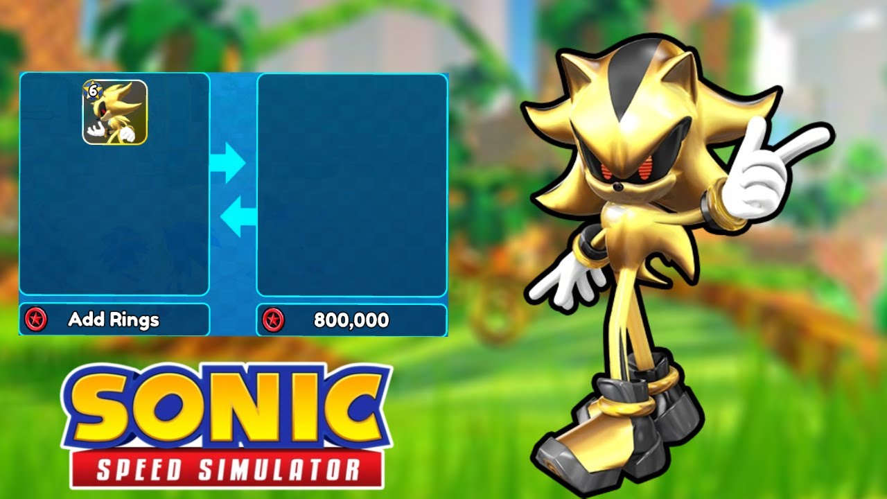 Какие предложения я могу получить за 6-звездочный Android Shadow Gold - Sonic Speed ​​Simulator