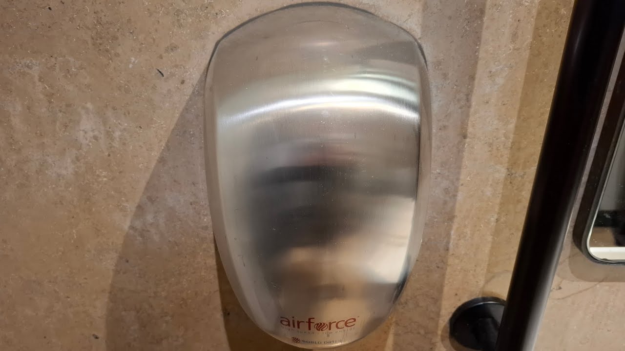 Airforce hand dryer, Ole & Steen ♿️, Guildford, Surrey