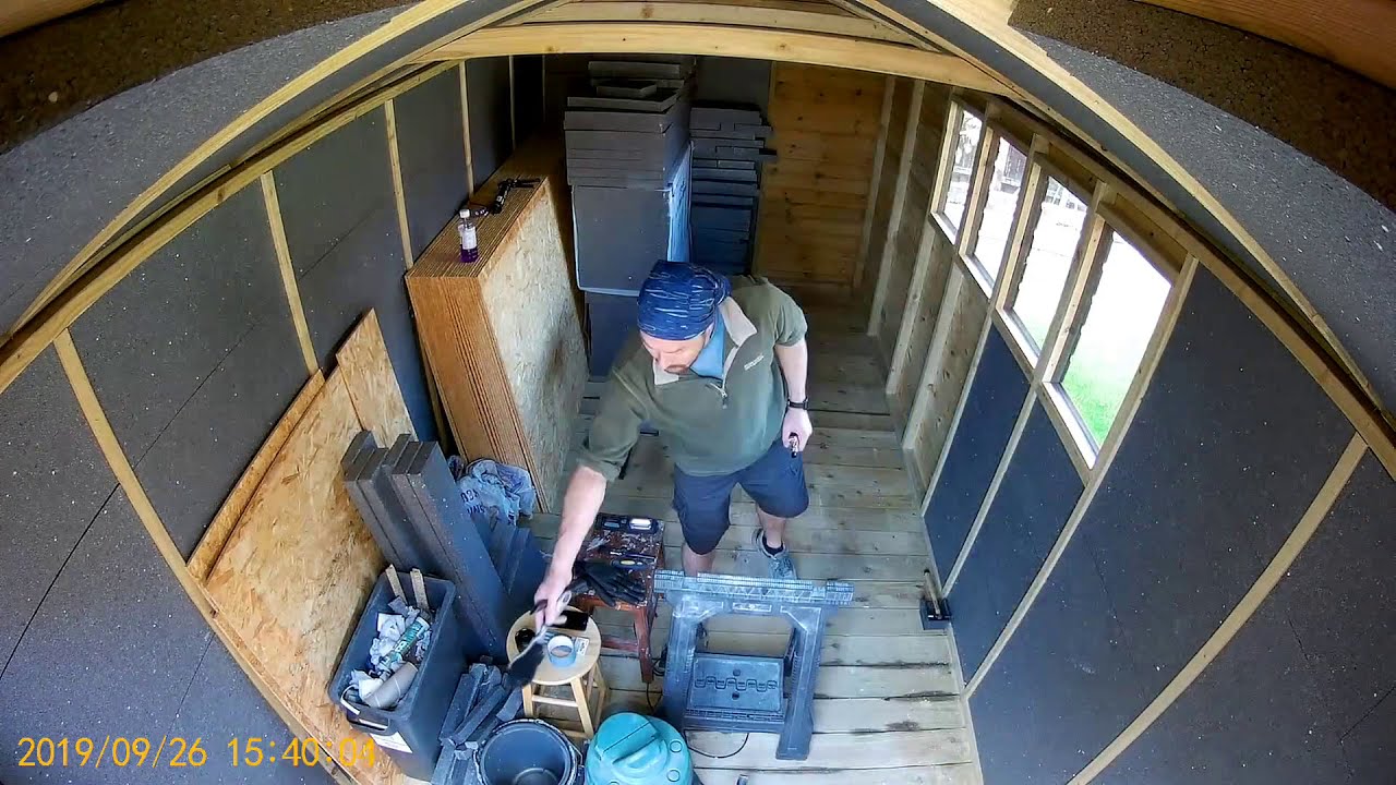 Shedshop Time Lapse Build - Part #9