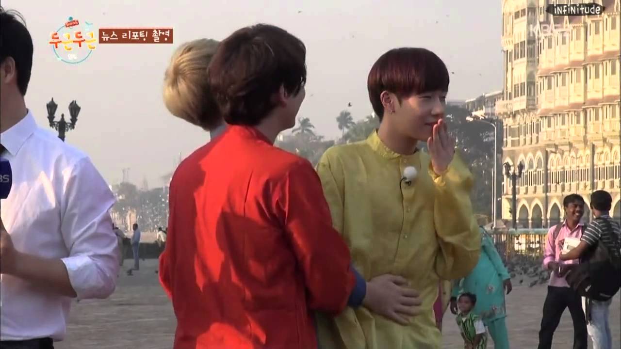 150501 두근두근인도 인사못할뻔한 성규