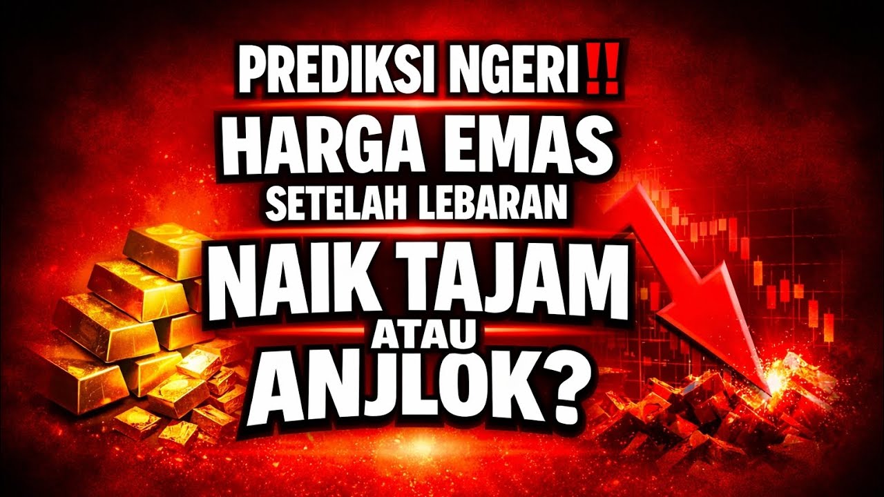 WASPADA SINYALNYA!!! SETELAH LEBARANPREDIKSI NGERI!!HARGA EMASNAIK TAJAM ANJLOK?