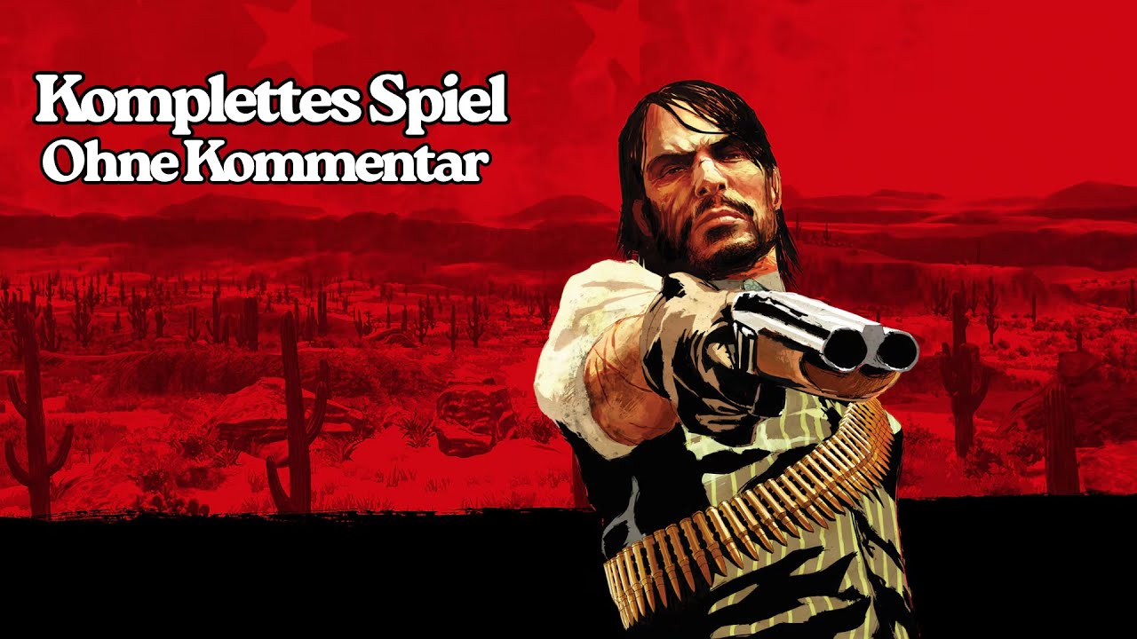 RED DEAD REDEMPTION Full Game Story Walkthrough German (4K 60FPS PS5 PRO) Ohne Kommentar