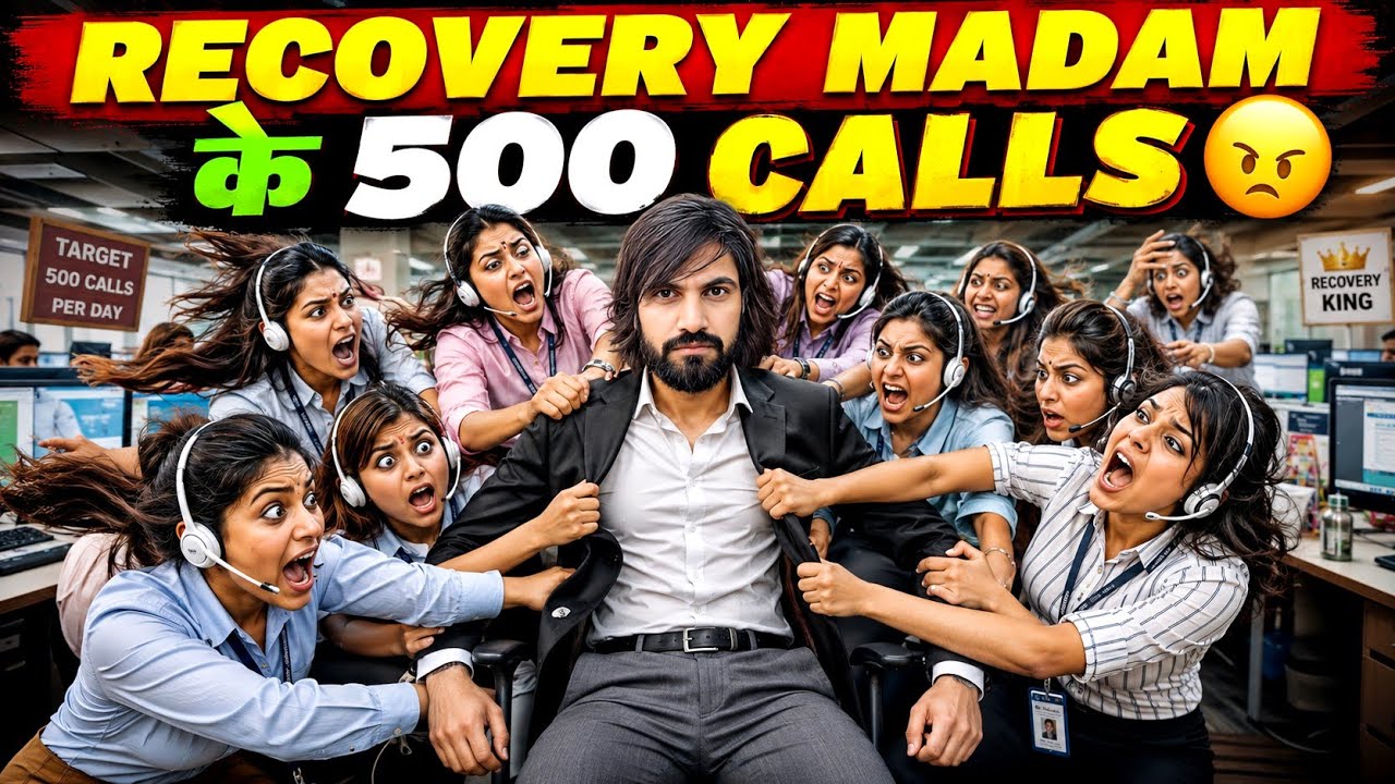दिन भर में 500 Recovery Agent Calls। कैसे Handle करे। Recovery Agent Funny Call।