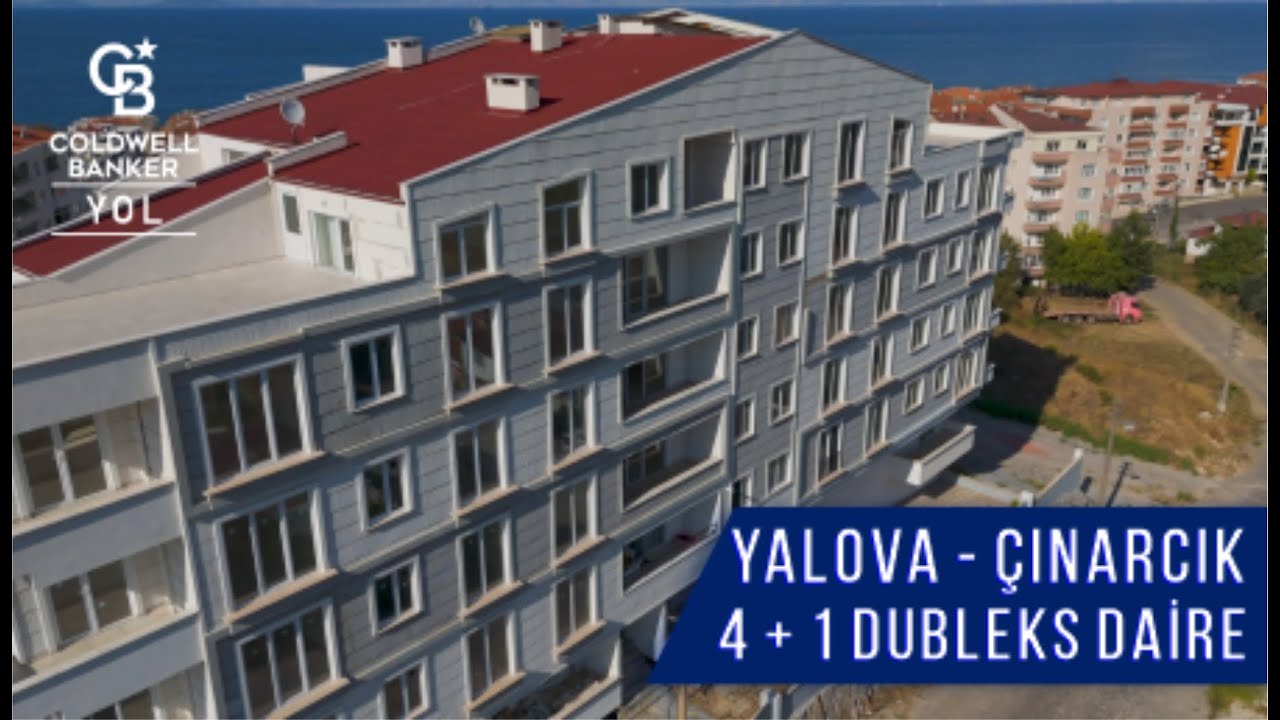 Yalova Çınarcıkta 4+1 Dubleks Daire Yeni Bina Harika Manzara