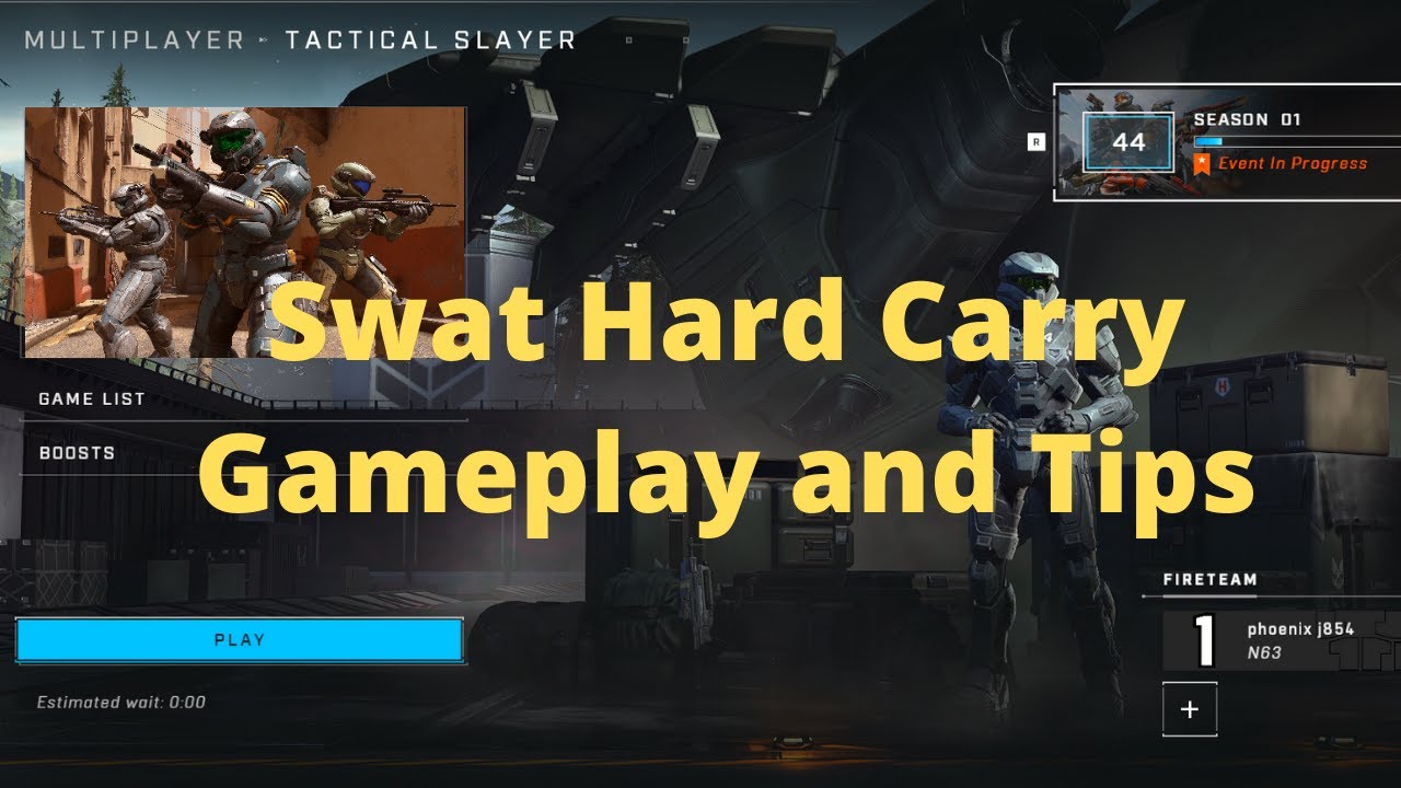 Breaking Down My Tactical Slayer (SWAT) Hard Carry Halo Infinite