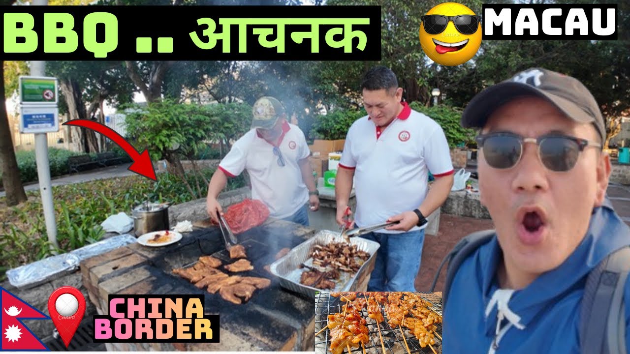 “We Gurung Brothers celebrating” CNY BBQ at China Border, Macau”🇲🇴 