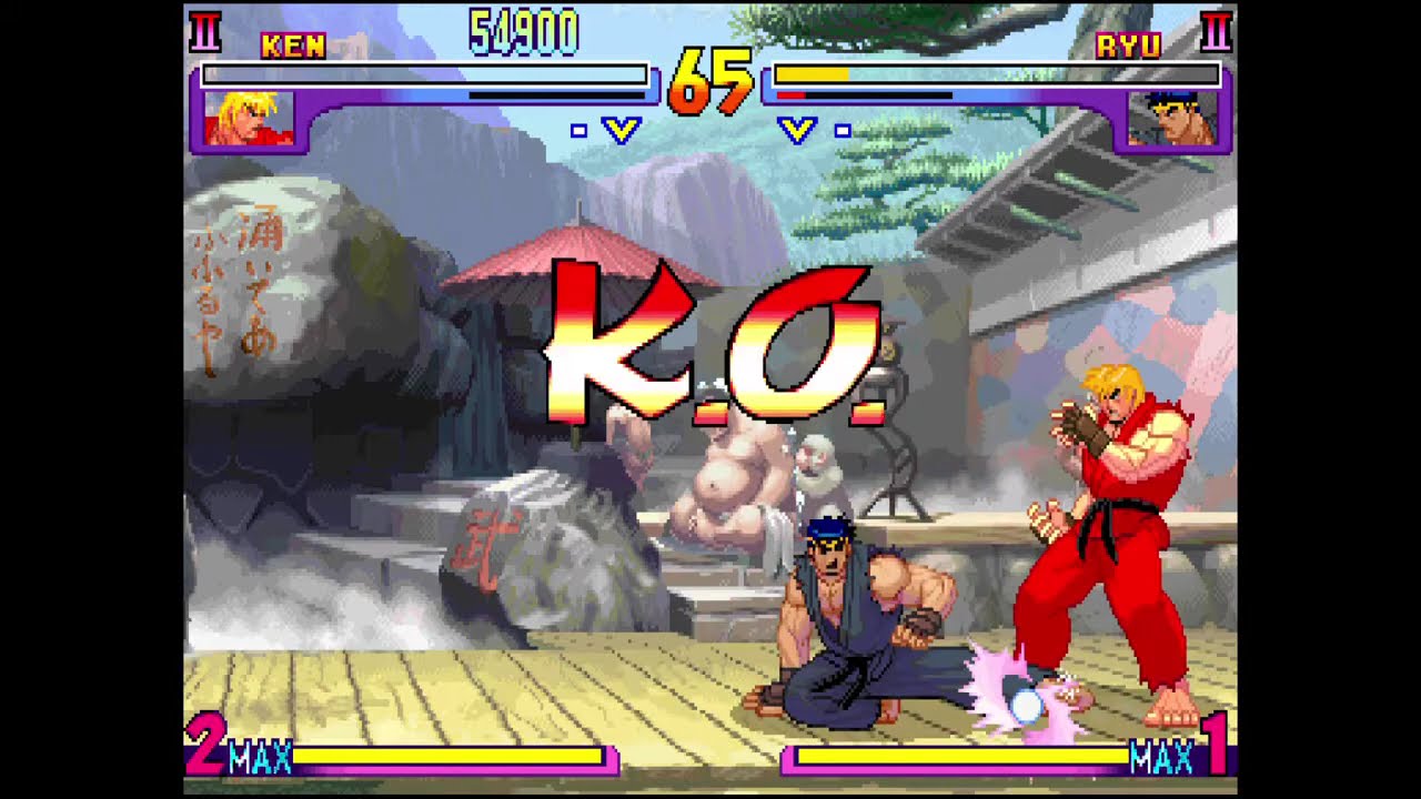 Game Over Street Fighter III New Generation