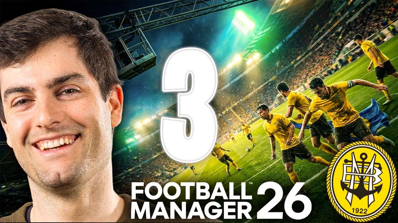 Ep.3 | Beira-Mar está de volta! | T1 | FM26 | Football Manager 2026