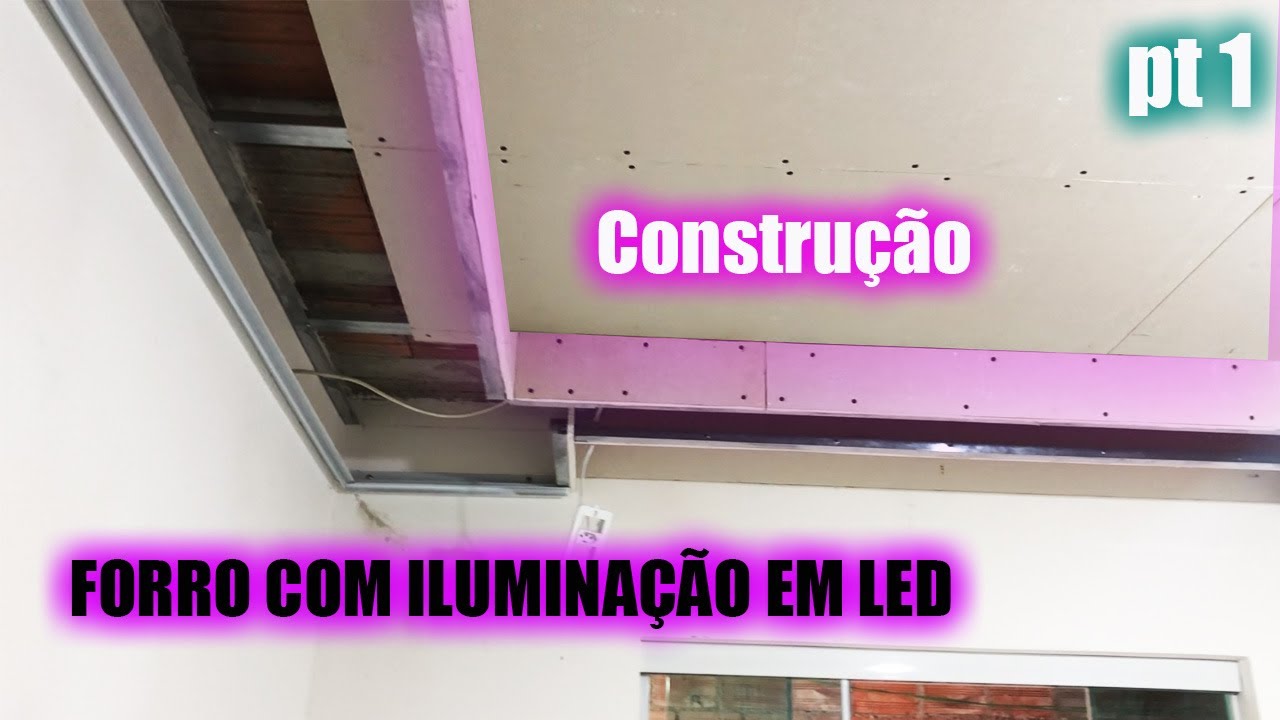 Como fazer forro de Drywall rebaixado com Sanca /passo a passo