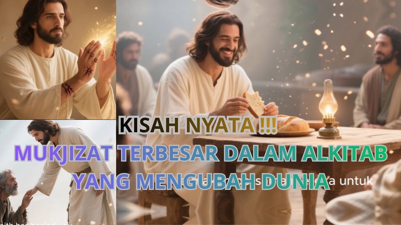 KISAH NYATA ][ MUKJIZAT TERBESAR DALAM ALKITAB YANG MENGUBAH DUNIA​ #kisah alkitab  @RonnyEston