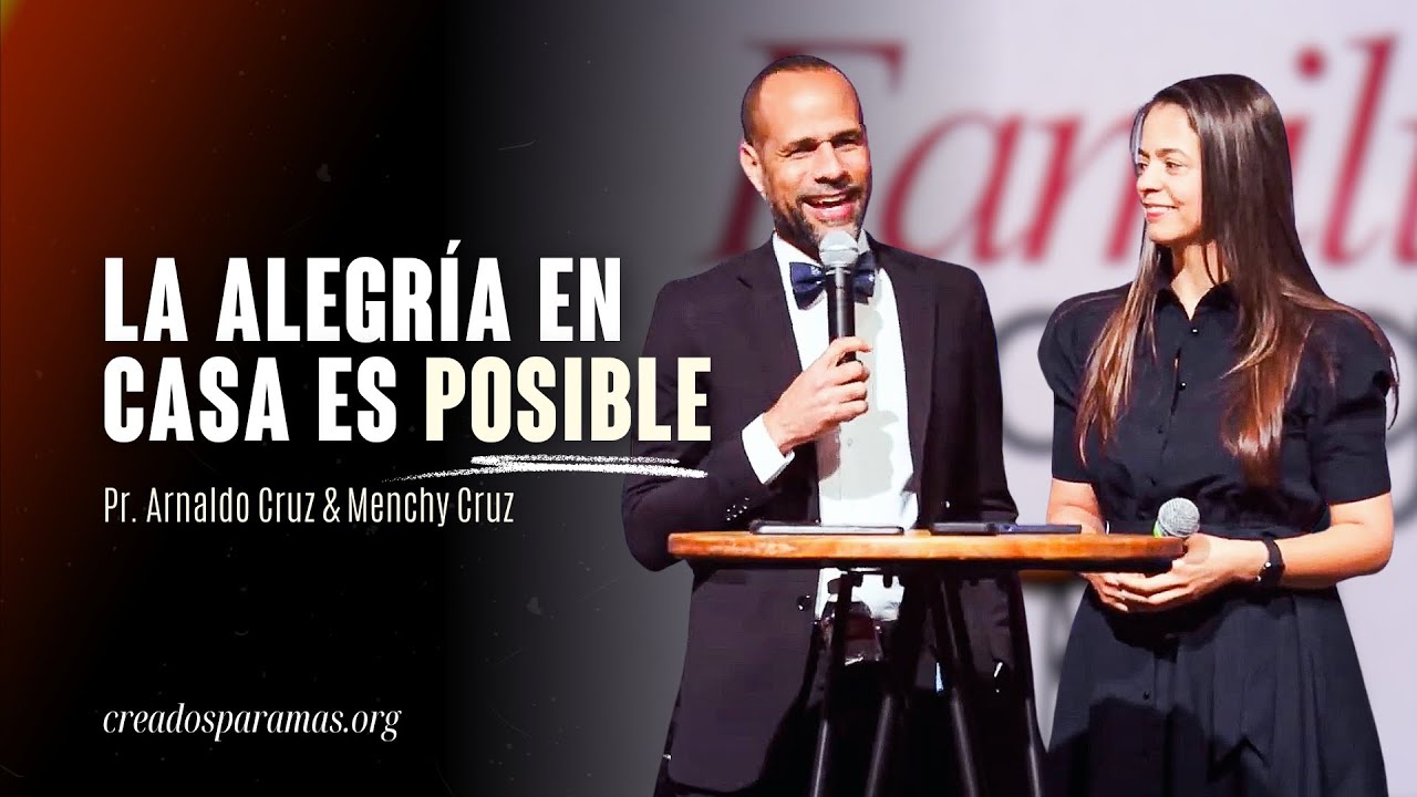 Arnaldo y Menchy Cruz | La alegría en casa es POSIBLE.