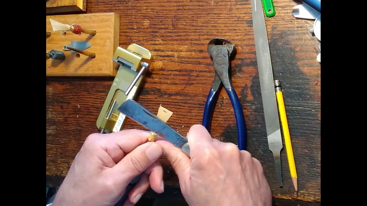 Transforming a bassoon reed blank into a performance reed -- initial steps.