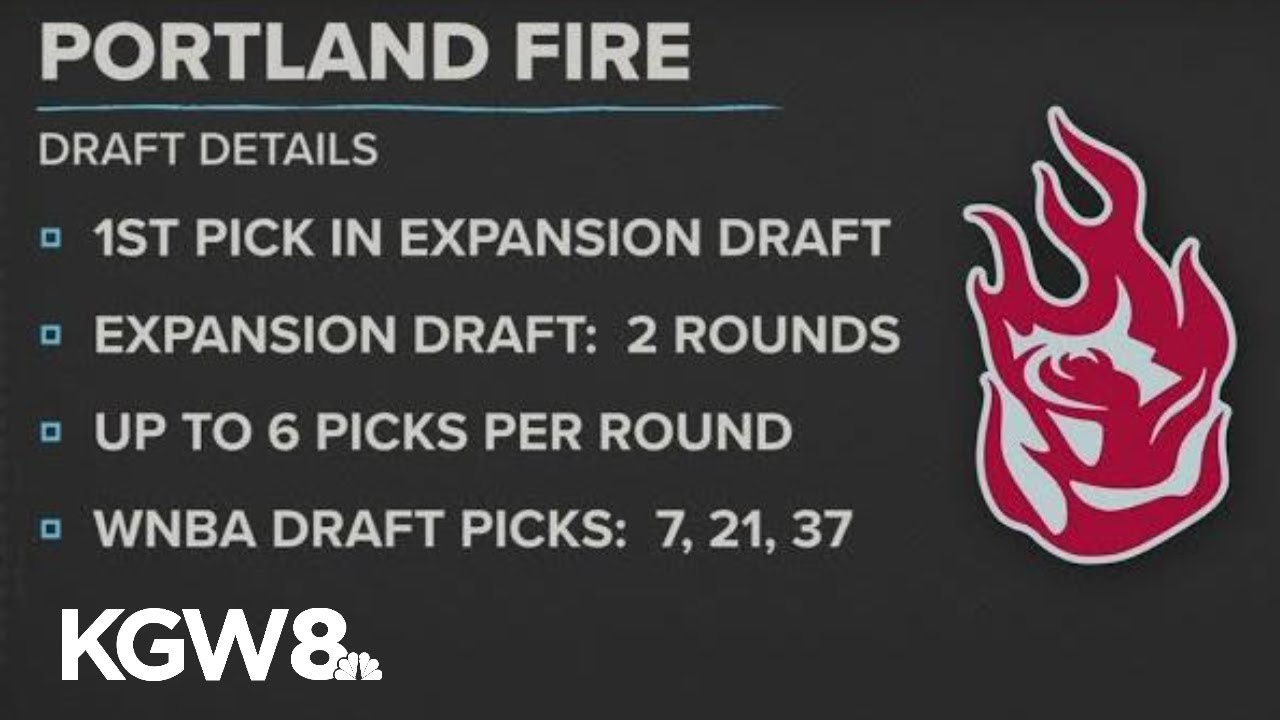 Portland Fire to pick first in expansion draft, 7th in WNBA draft