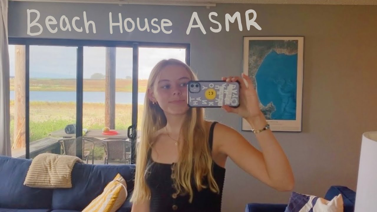 ASMR Beach House Tour🐚🌾🌊