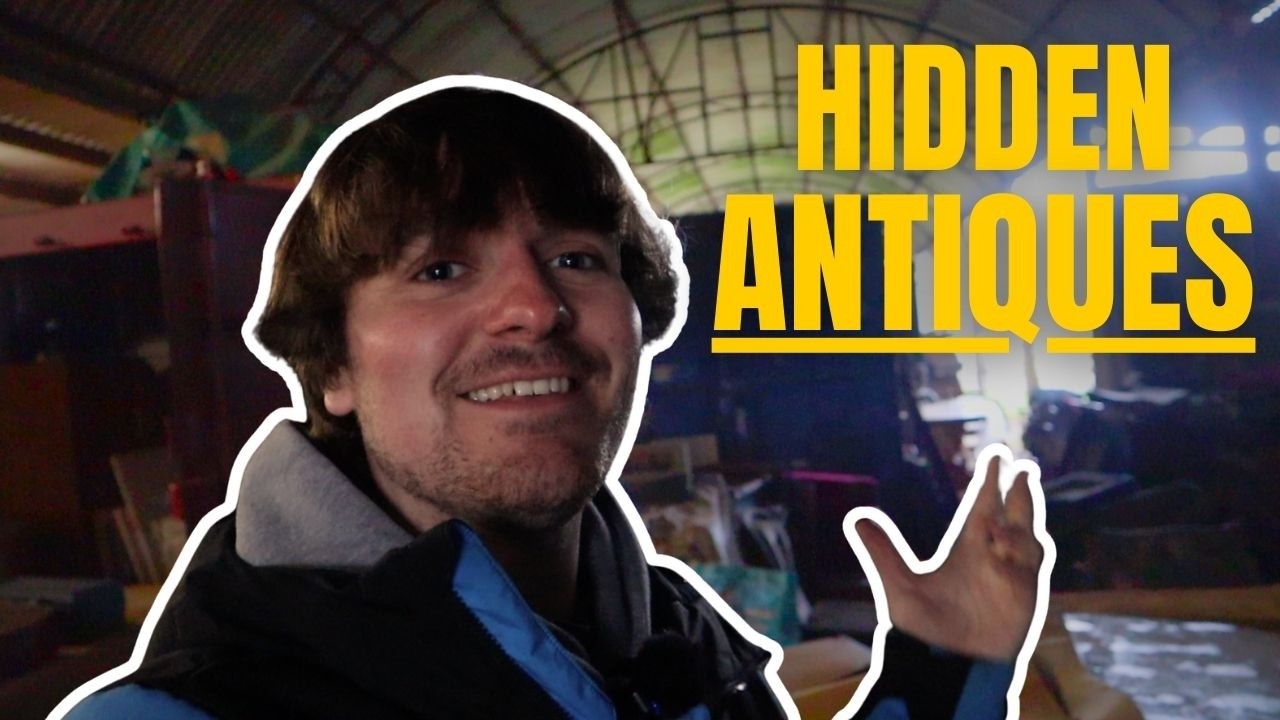 ANTIQUE HUNTING IN A BARN 