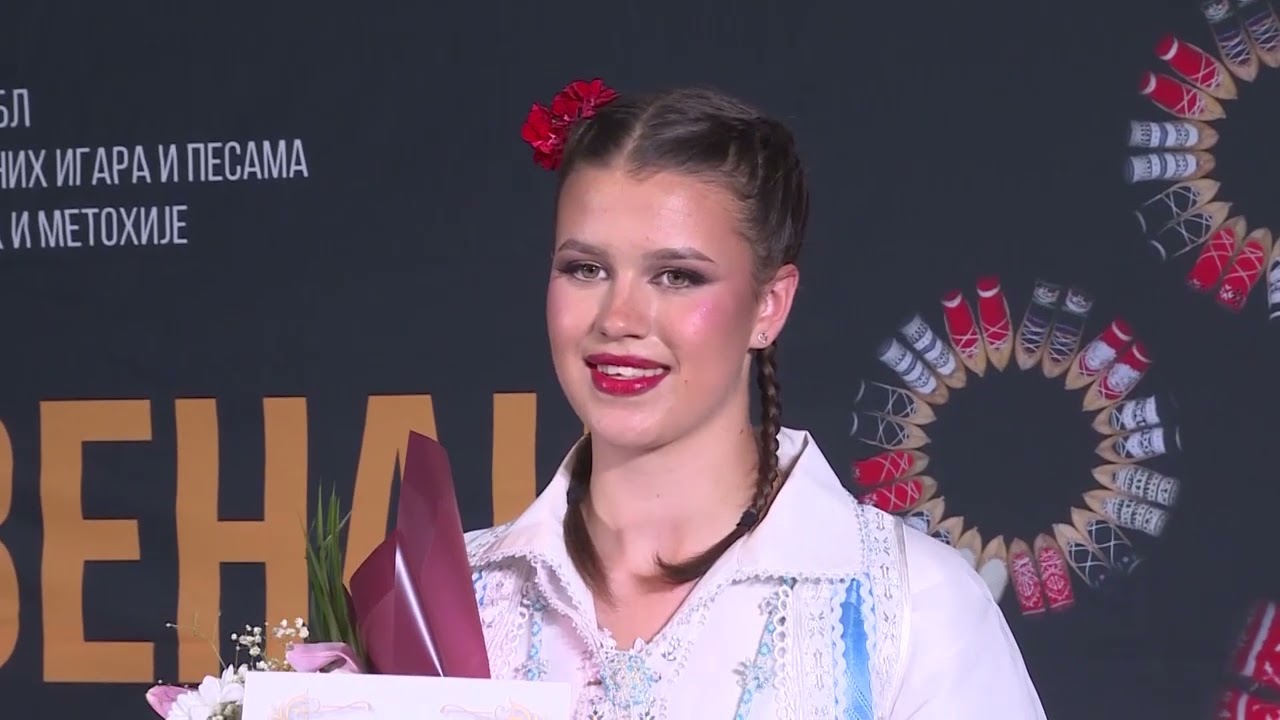 Najlepša Kosovka devojka koja predstavlja Kosovsko Pomoravlje je Dušica Stojanović iz Straže