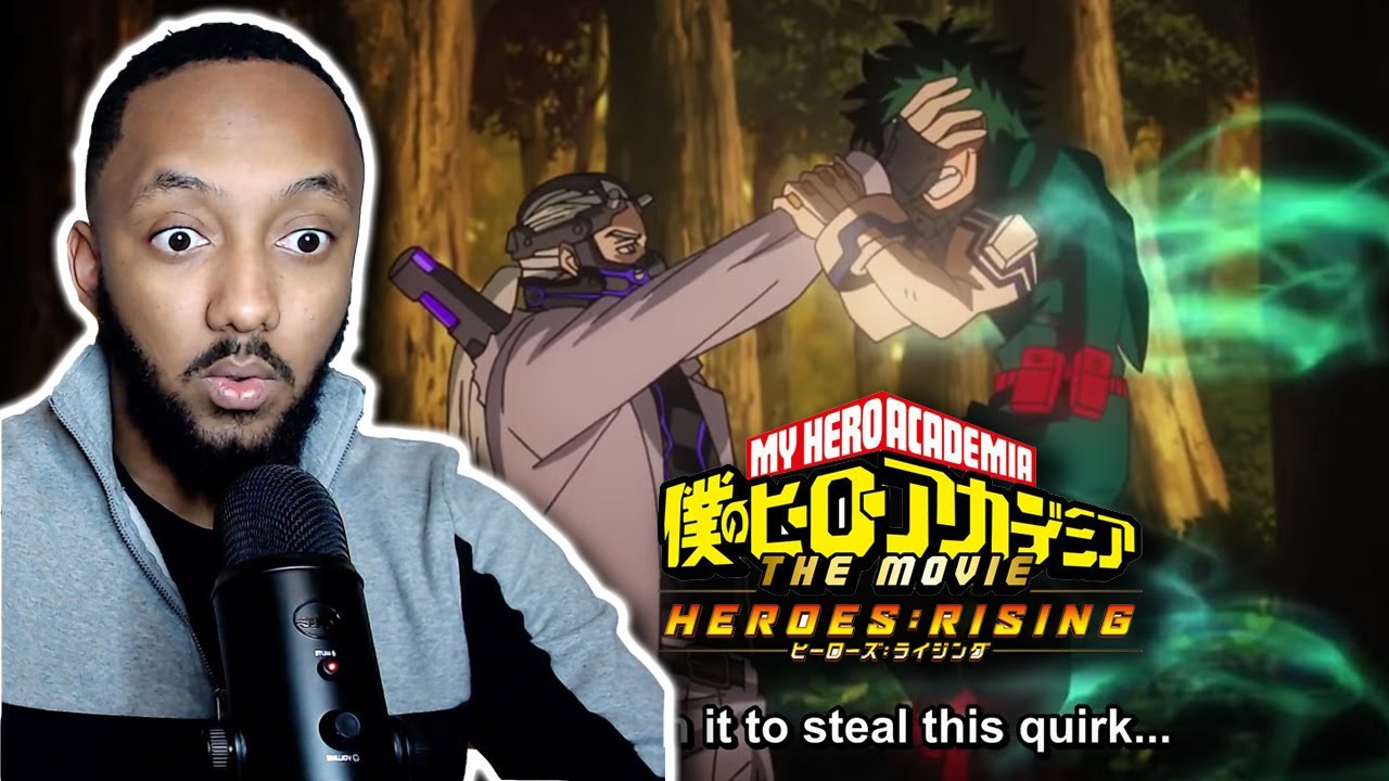 My Hero Academia: Heroes Rising Trailer REACTION!