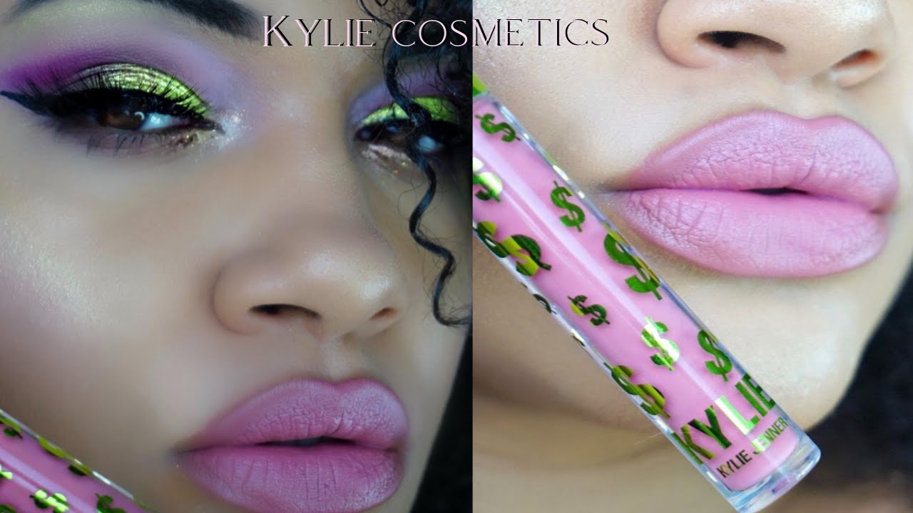 Kylie Cosmetics | Birthday Collection Swatch & Tutorial | You're So Money Baby