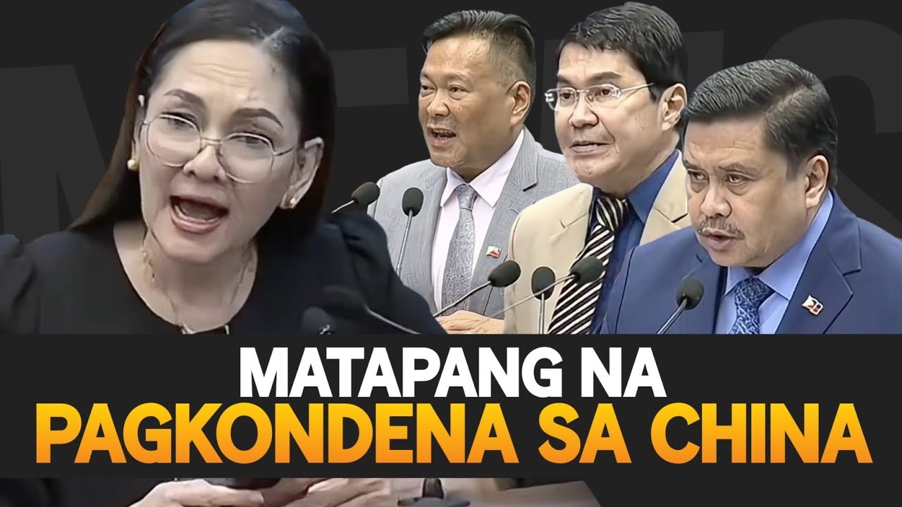 Mainit na Kinondena ng Senado ang mga pahayag ng china laban sa mga Opisyal ng Gobyerno ng Pilipinas