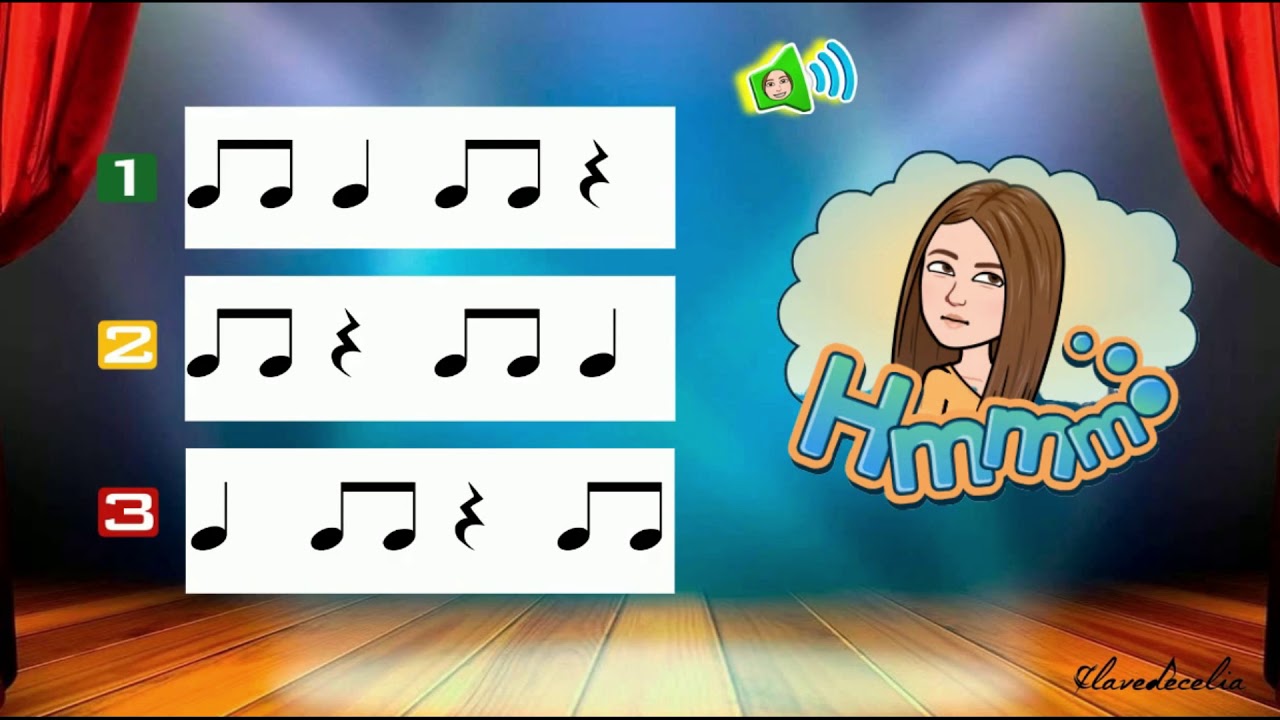 ¿Qué escuchas? Adivina el ritmo 1 - Oído musical