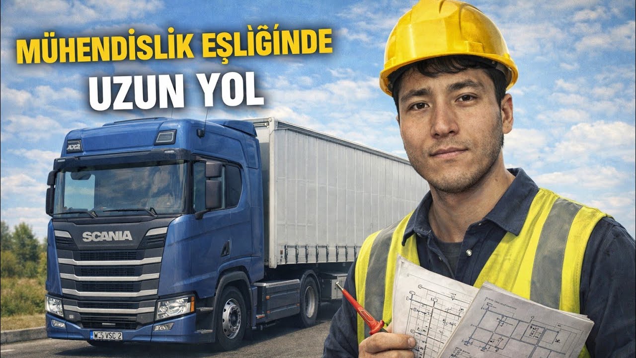 MÜHENDİS OLACAKTIK TIRCI OLDUK / ETS2 UZUN YOL 