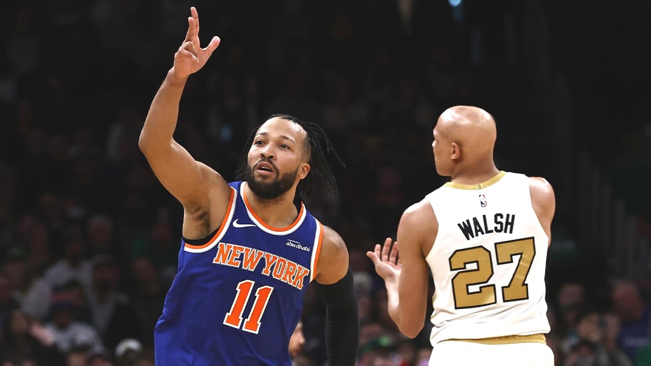 Jose Alvarado Knicks Debut! Brunson 31 Pts vs Celtics!