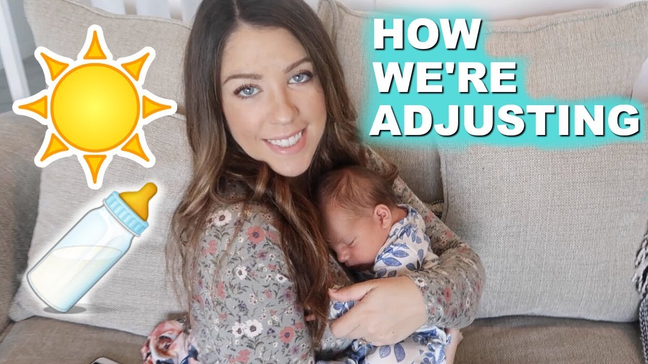 MORNING ROUTINE WITH A NEWBORN // 2 WEEK POSTPARTUM + NEWBORN UPDATE