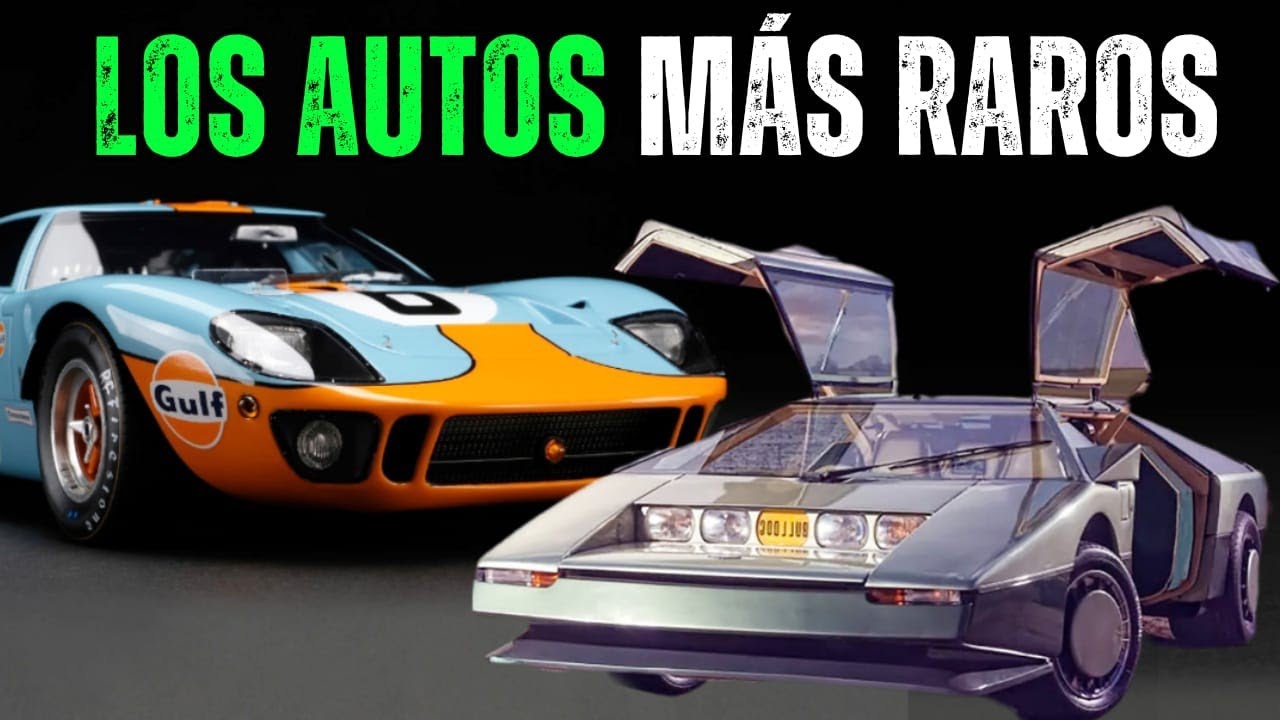 &iexcl;LOS 10 AUTOS M&Aacute;S RAROS de la historia que NO CREER&Aacute;S que EXISTEN!