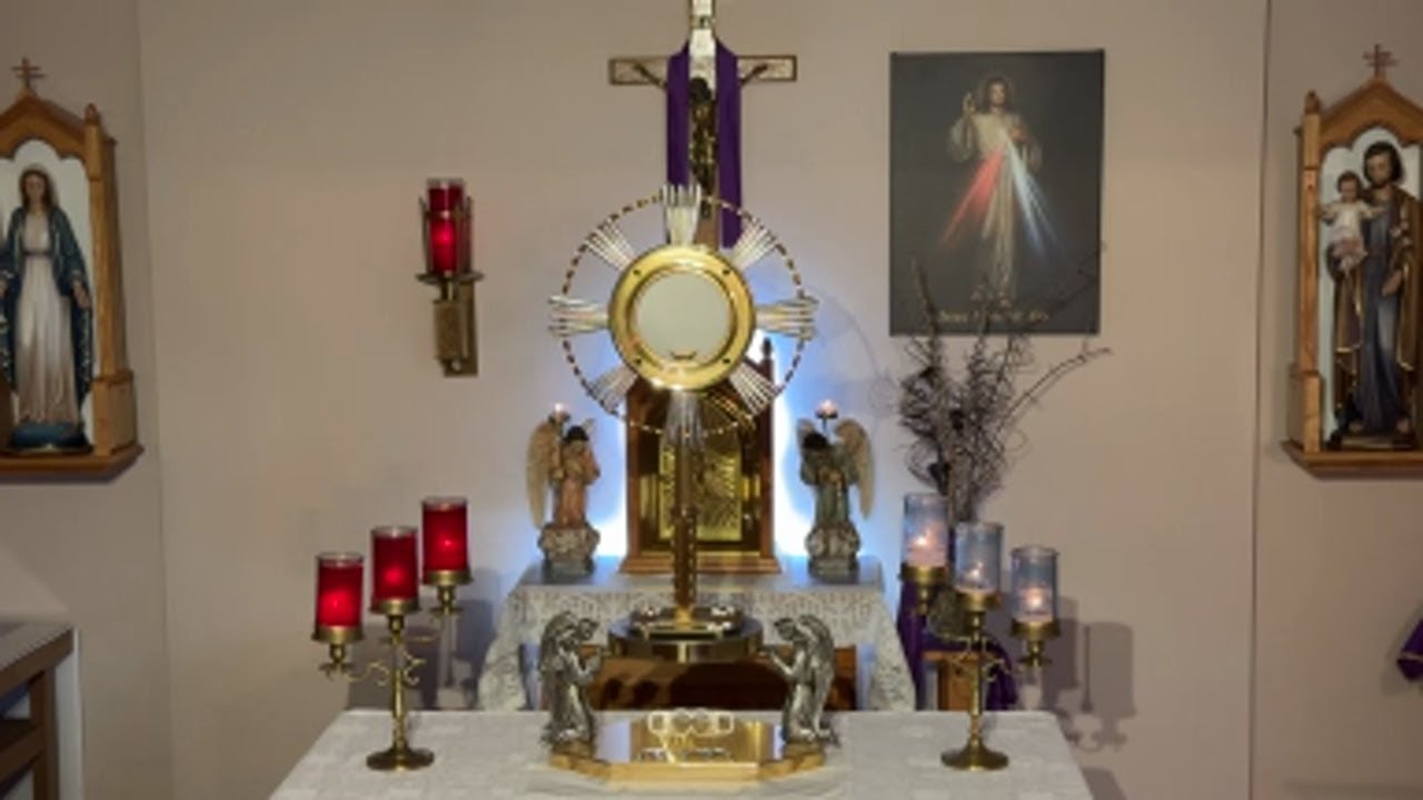 LIVE Eucharistic Adoration - Sisters of Divine Mercy
