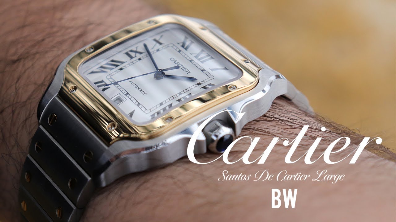 Первые пилотские часы — Santos de Cartier Large