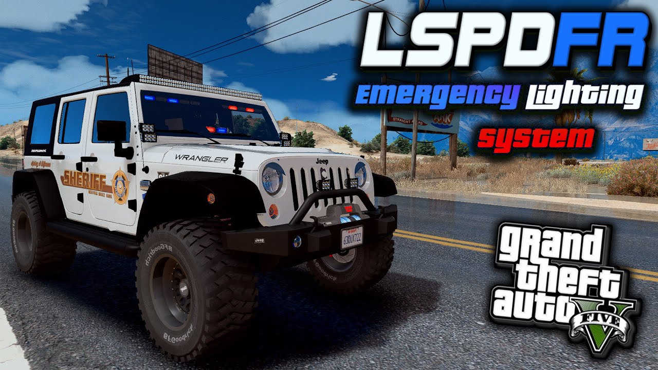 Как установить мод ELS в GTA 5!? Emergency Lighting System для LSPDFR! Мод на мигалки в ГТА 5 ЛСПДФР