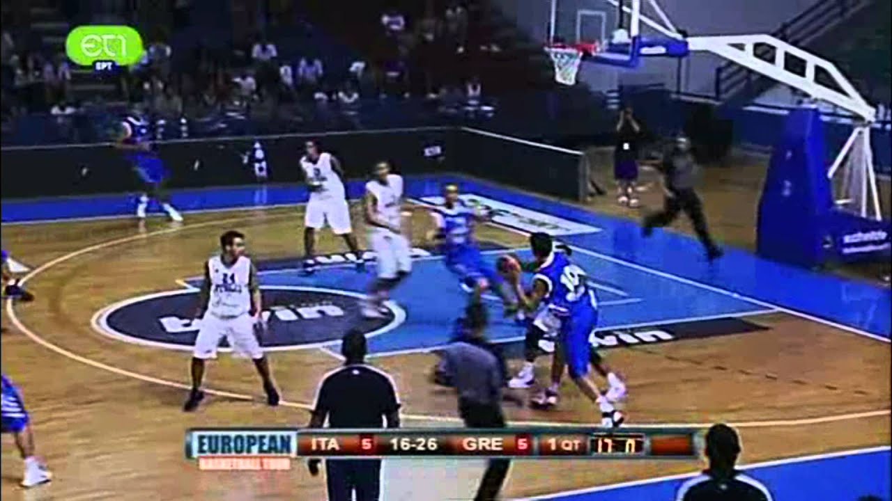 European Basketball Tour: Luigi Datome vs Greece, Aug. 5th, 2011