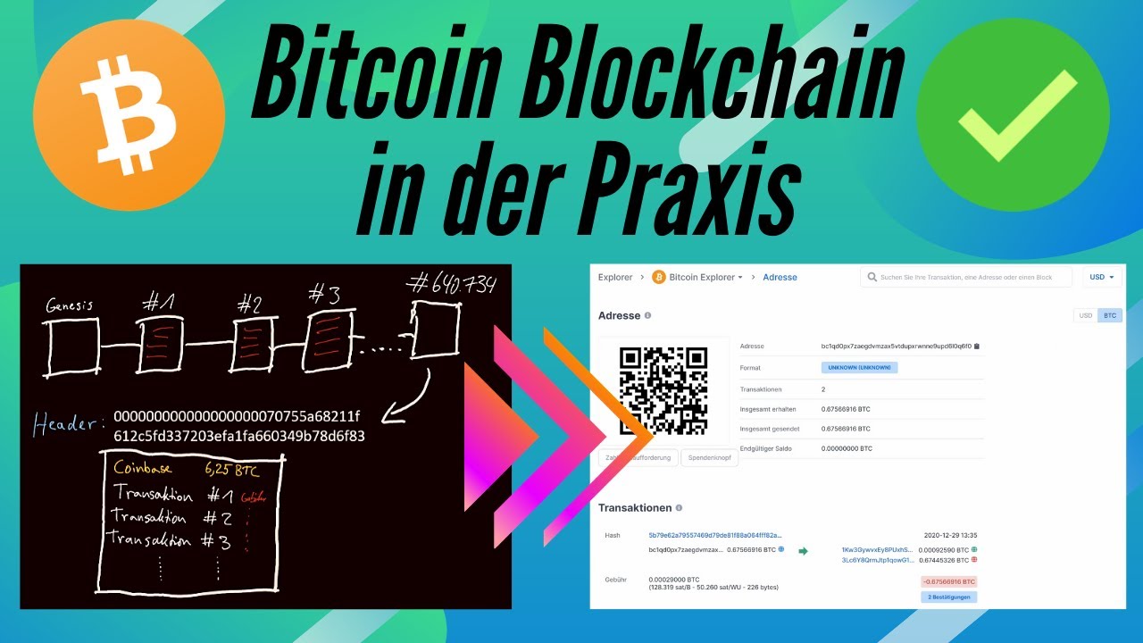 Bitcoin Block Explorer einfach erkl&auml;rt