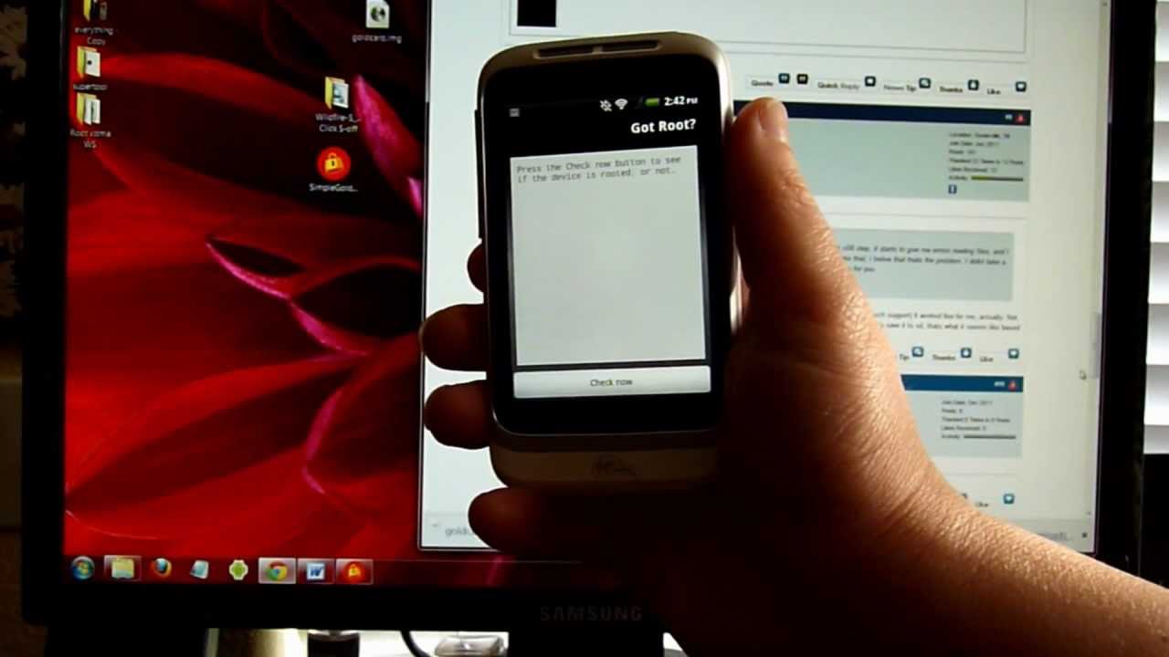 HTC Wildfire S CDMA root - hotspot