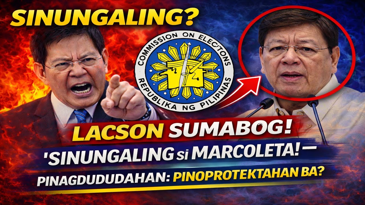LACSON SUMABOG! ‘SINUNGALING SI MARCOLETA!’ — COMELEC PINAGDUDUDAHAN: PINOPROTEKTAHAN BA?