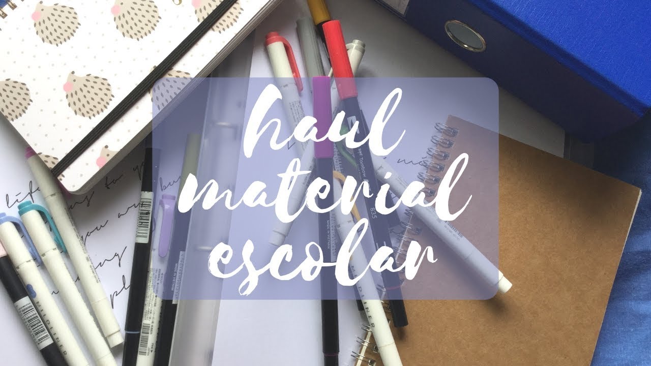 HAUL MATERIAL ESCOLAR 2018-2019