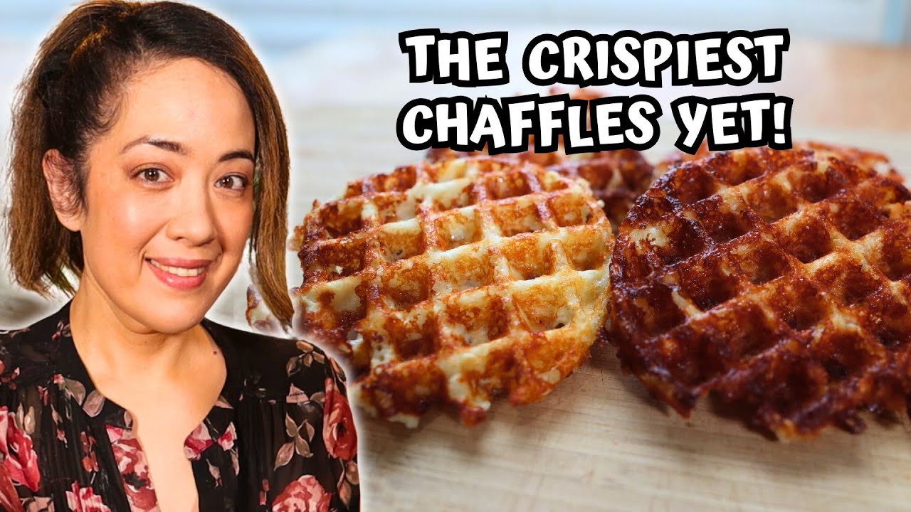 Forget Eggs! We Made Crispier Chaffles Without Them!