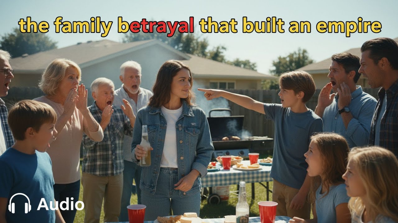 BROTHER'S MOCKING FINGER AT FAMILY BBQ – SISTER REVEALS $3M STARTUP SALE AND CRUSHES HIS THEFT