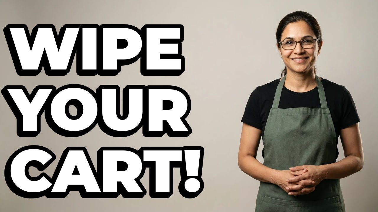 Is It Important To Wipe Grocery Cart Handles?