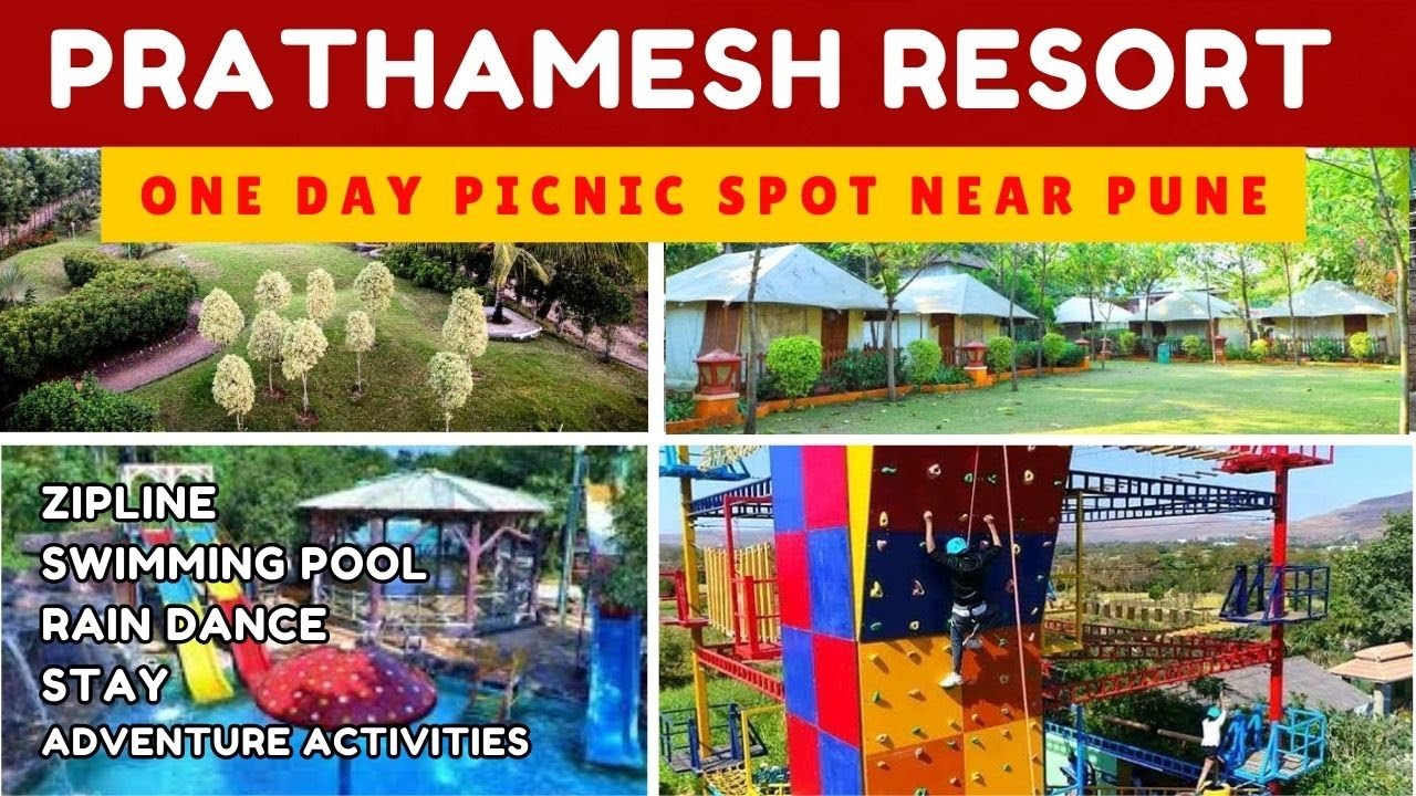 प्रथमेश रिसॉर्ट|Prathamesh Resort Khed Shivapur |Stay N Adventure Park Near Pune |1 Day Picnic Spot
