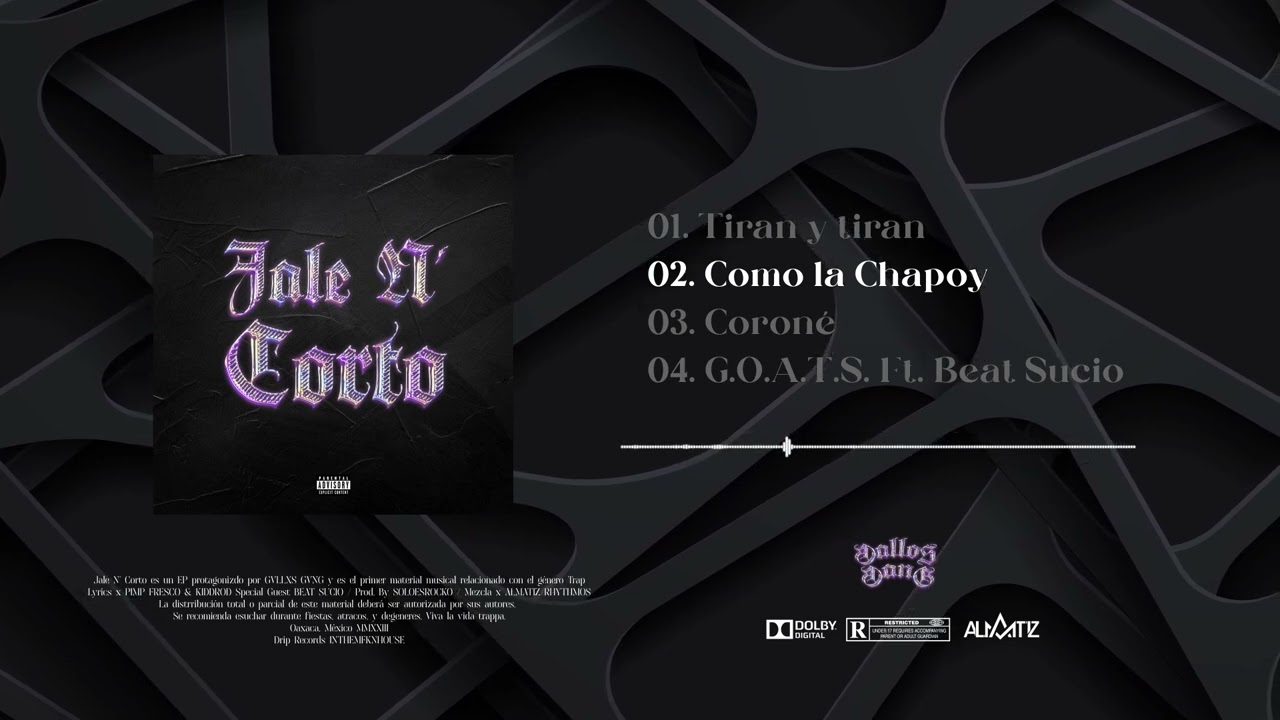 GALLOS GANG - Jale N' Corto (FULL EP) [Visualizers]