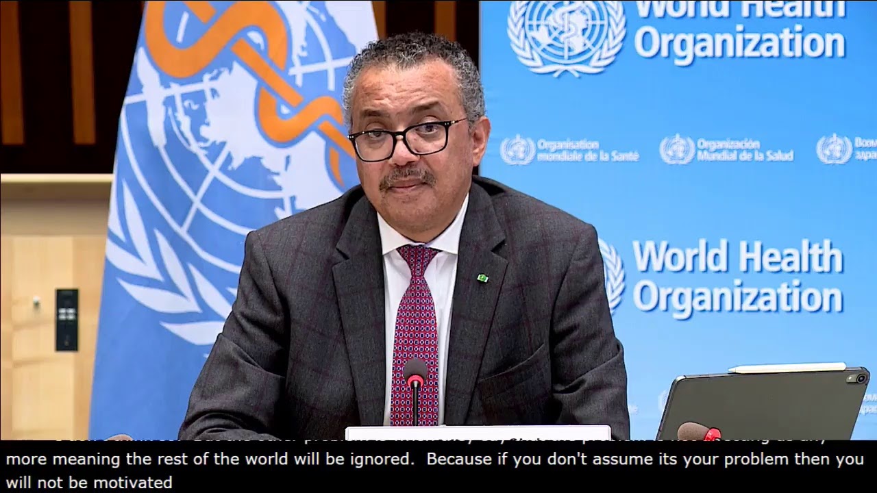 Media briefing on COVID-19