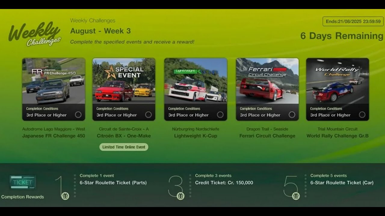 Gran Turismo 7 * weekly challenges 15.-21.08.2025 * Ferrari 458 Italia * Dragon trail sea