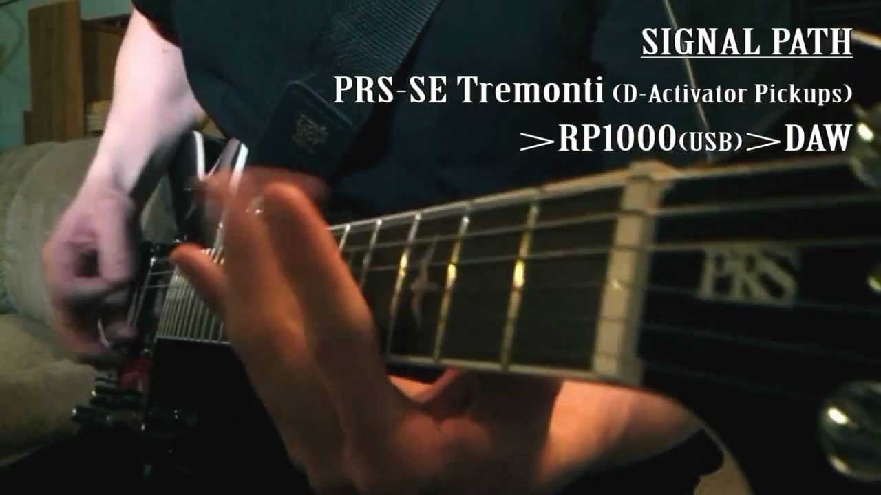 Gear Demo: Digitech RP1000 Metal Tone