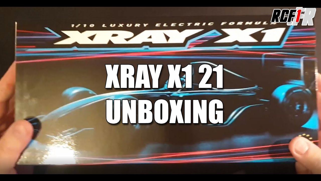 RCF1.fr XRAY X1 21 unboxing