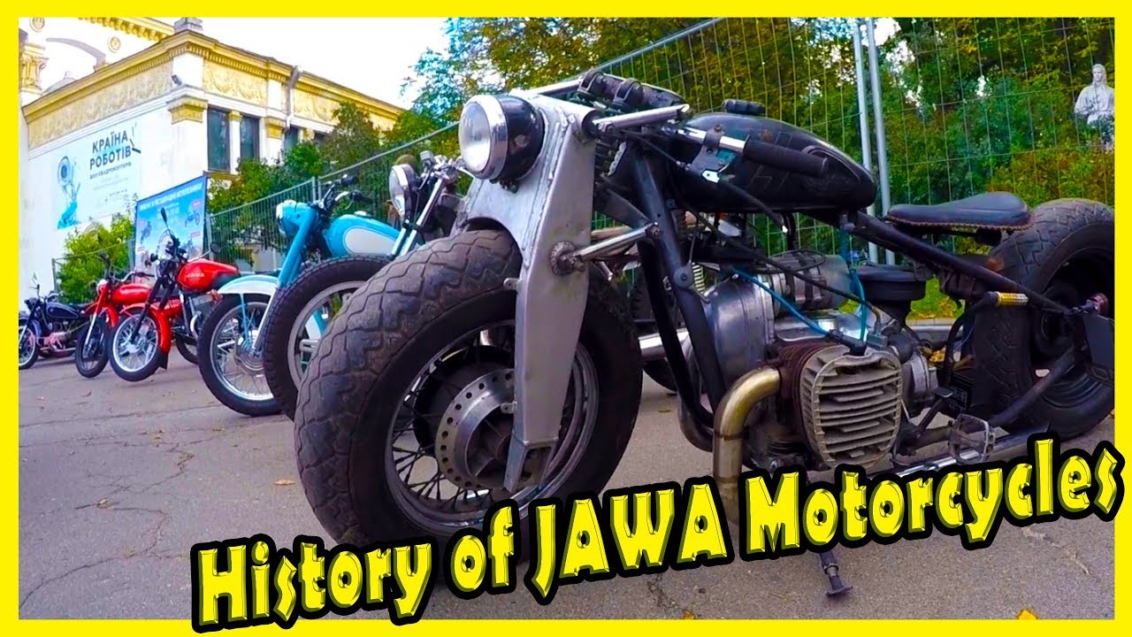 Выставка классических мотоциклов JAWA и других 70-80 годов. Популярные мотоциклы СССР