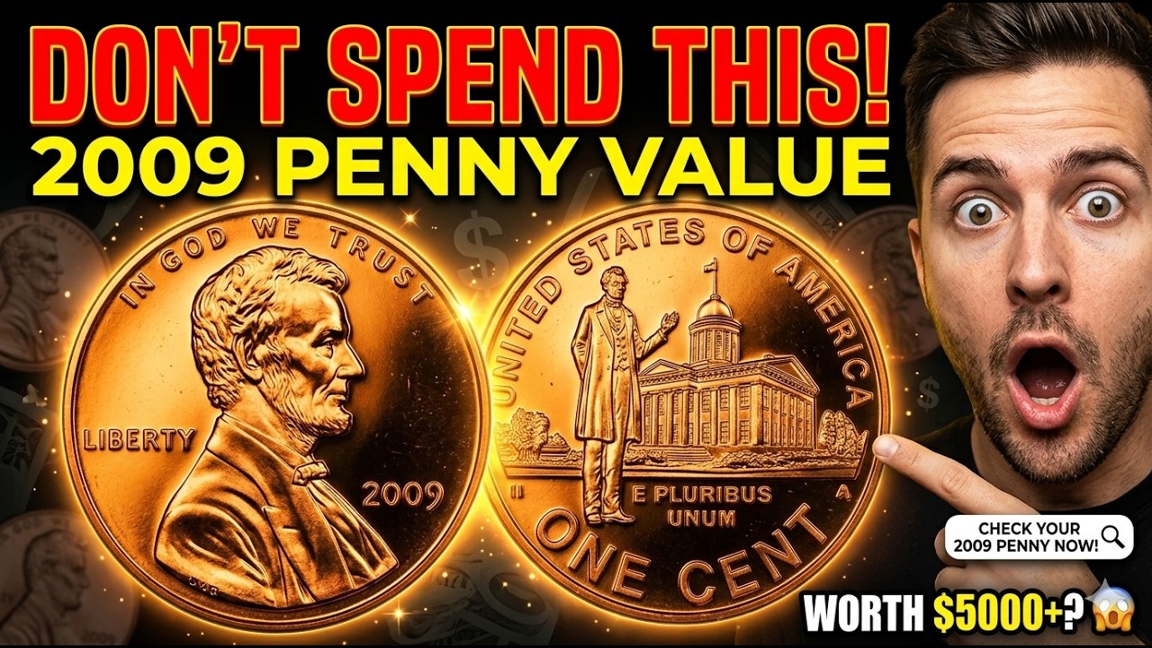 lv 0 20260415101242 One Cent Coin 2009 Value Today 💰 Rare Lincoln Penny You Shouldn&rsquo;t Spend
