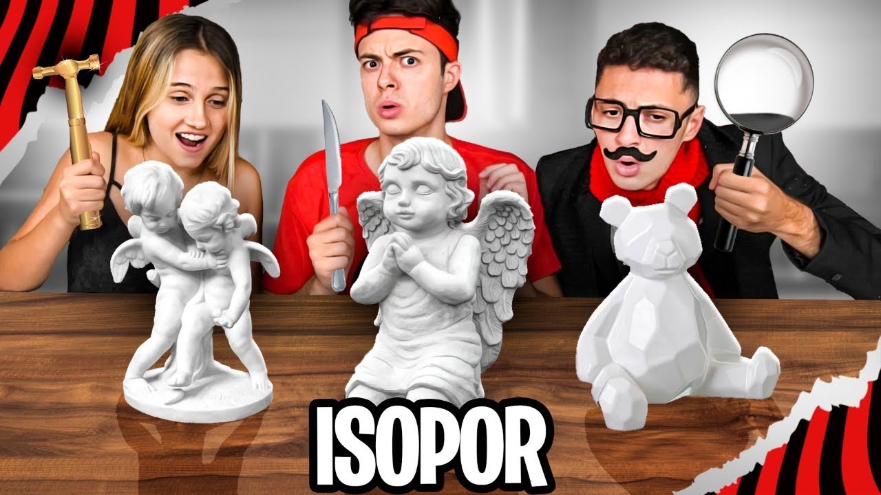 QUEM FIZER A MELHOR ESCULTURA COM ISOPOR GANHA!