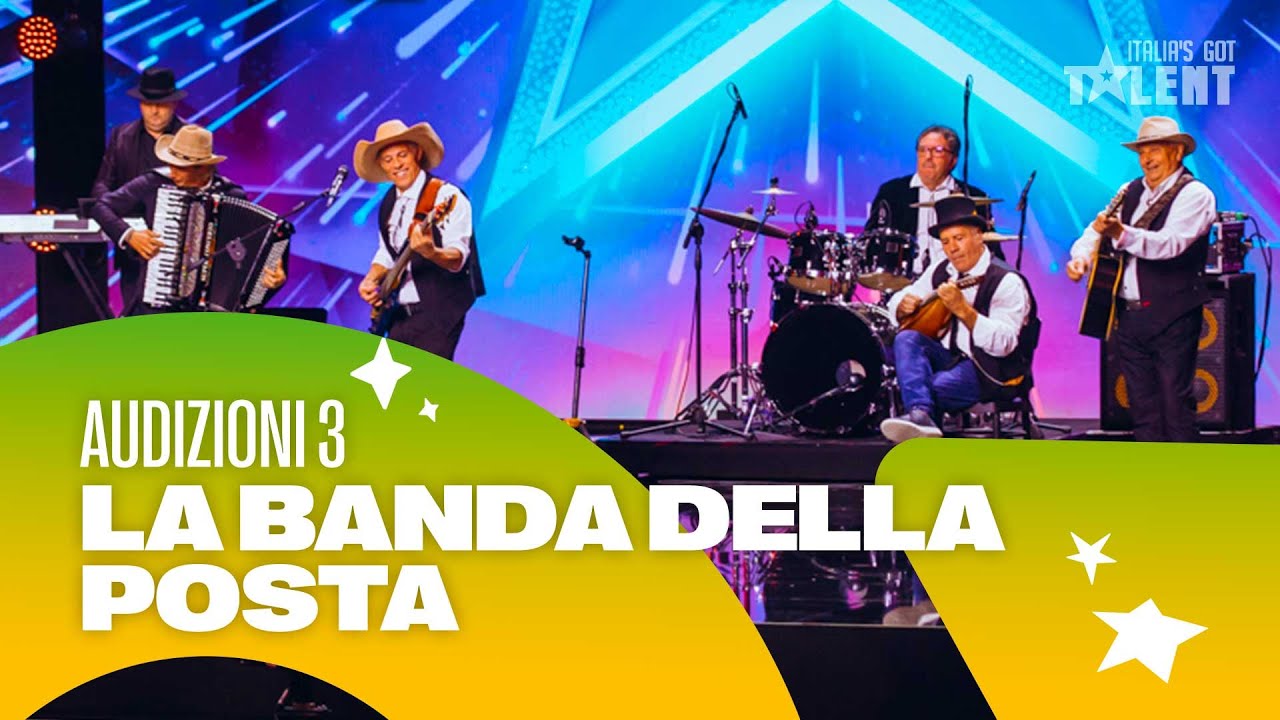 I giudici si scatenano 🕺 con la Banda della Posta a Italia's Got Talent