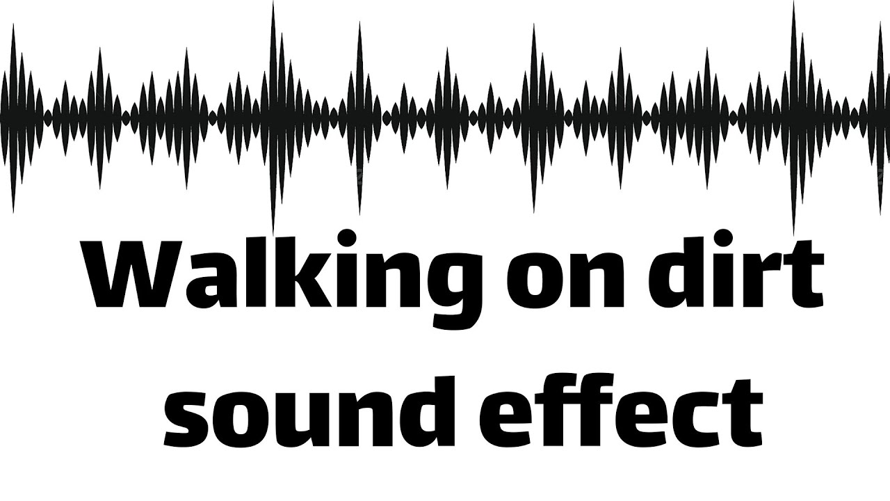Walking on dirt sound effect  (no copyright)